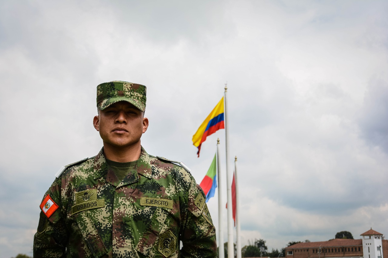 El cadete peruano que ocupó el primer puesto en la Escuela Militar de Cadetes General José María Córdova