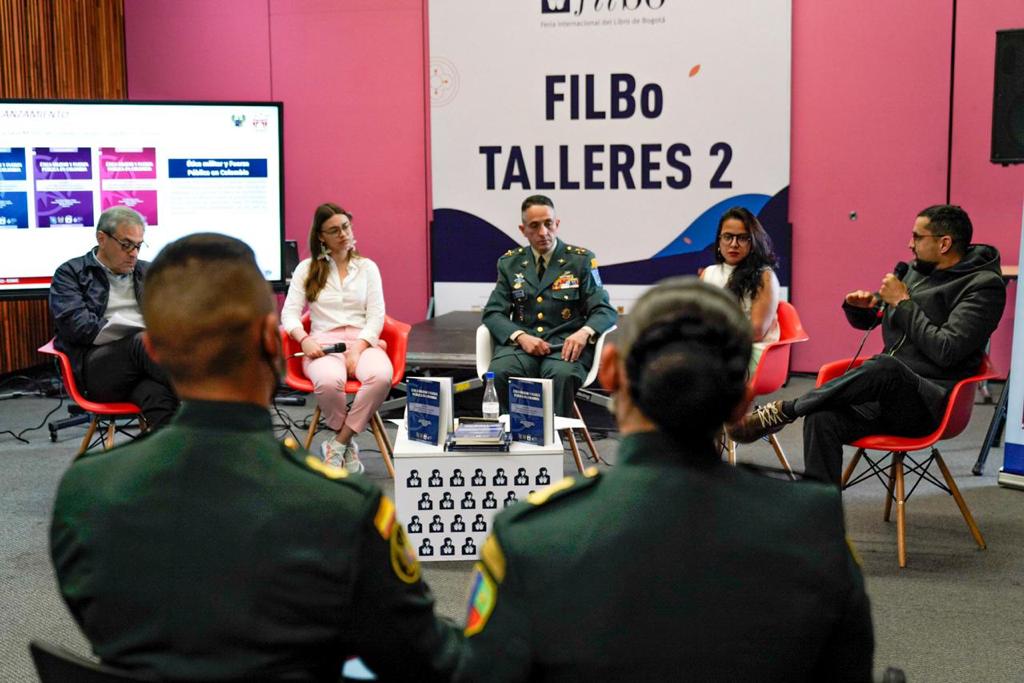 La Escuela Militar de Cadetes General José María Córdova (ESMIC), lanzó tres publicaciones en la FILBo 2022
