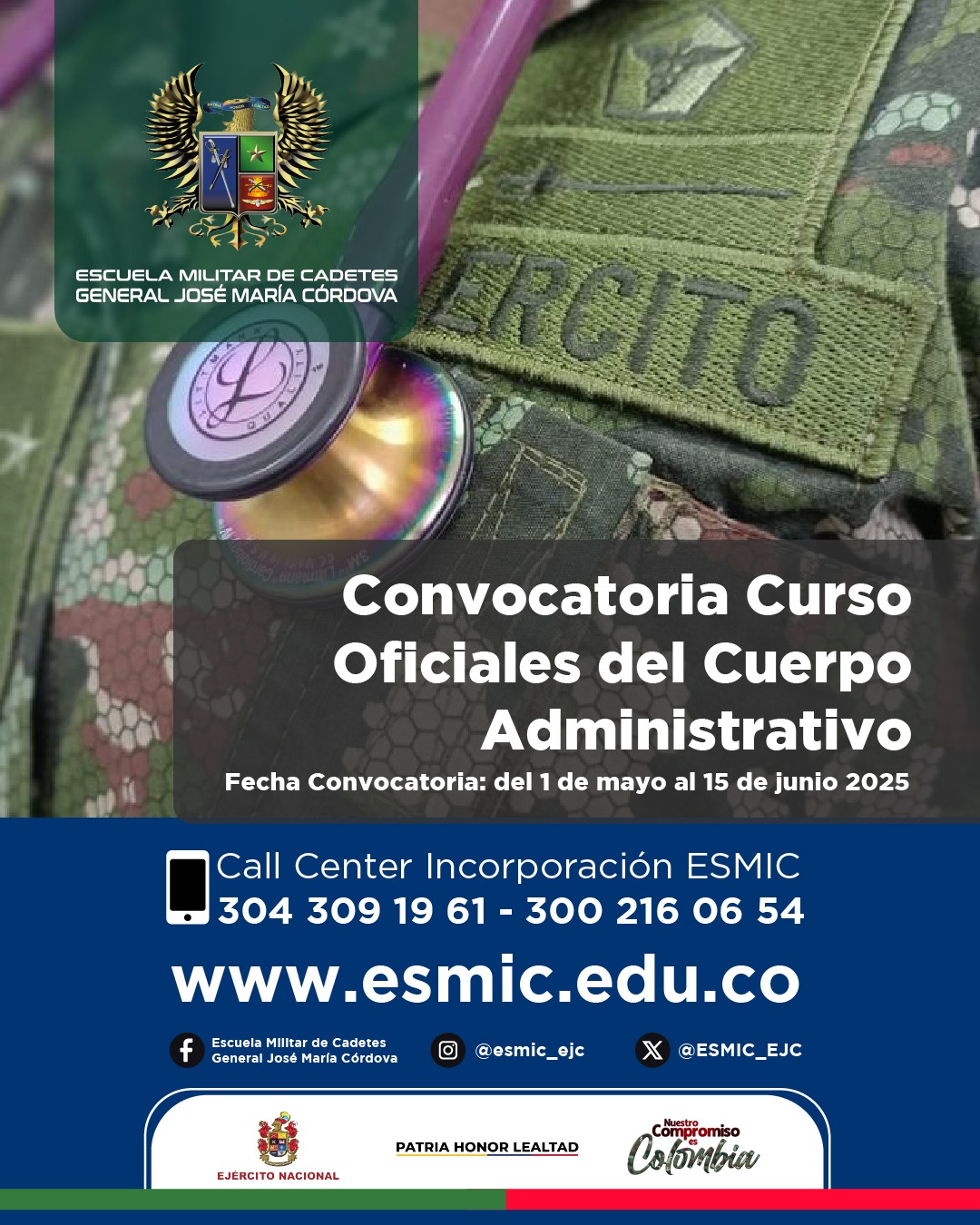 Actualización de carreras y fechas para proceso de incorporación.